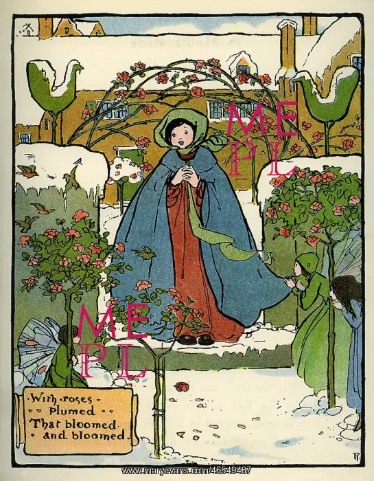 : With roses plumed : With roses plumed