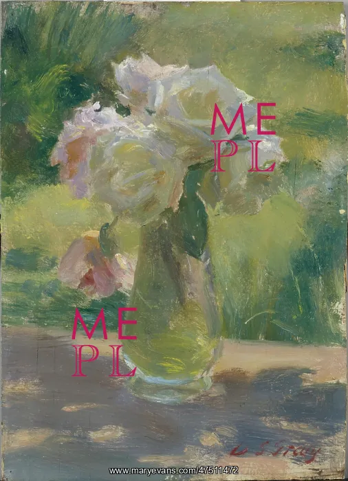 : Roses in Sunlight ' in a glass vase : Roses in Sunlight ' in a glass vase