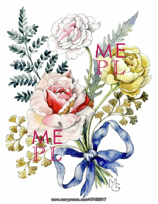 : Three Roses tied with blue ribbon : Three Roses tied with blue ribbon