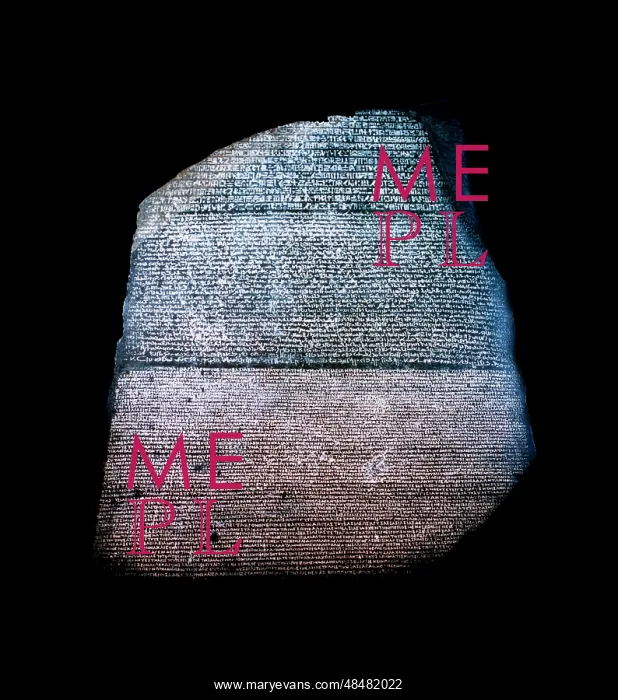 : The Rosetta Stone is a rock stele, found in 1799 : The Rosetta Stone is a rock stele, found in 1799