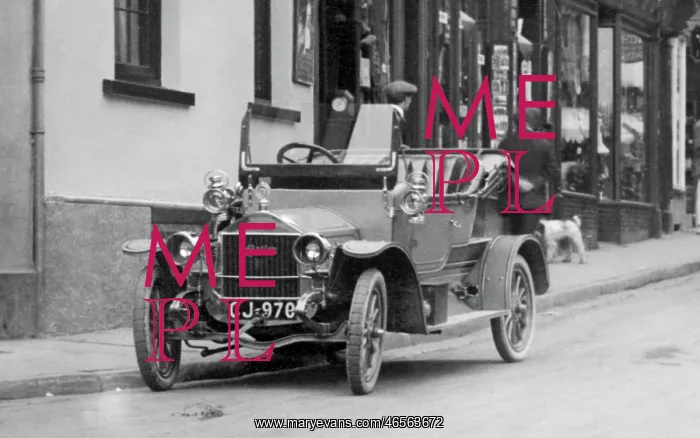 : Ross-on-Wye, Motor Car 1914 : Ross-on-Wye, Motor Car 1914