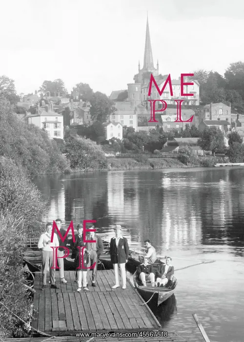  : Ross-on-Wye, by the River c1920