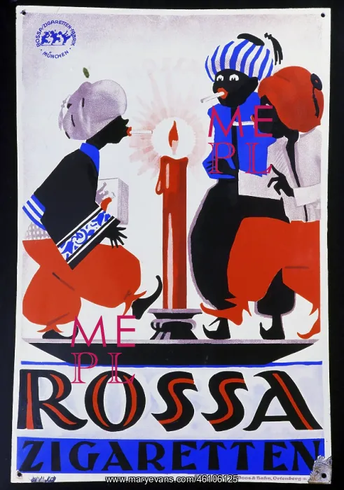 : Rossa cigarettes, advertising, 1920 : Rossa cigarettes, advertising, 1920