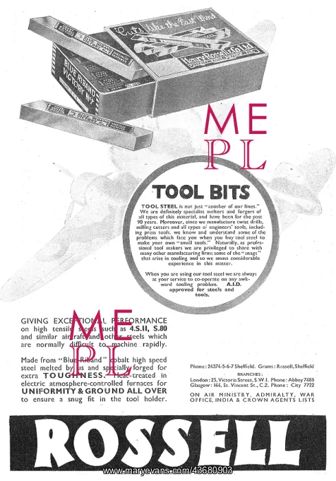 : Rossell - Manufacturers Of Machine Tool Bits : Rossell - Manufacturers Of Machine Tool Bits