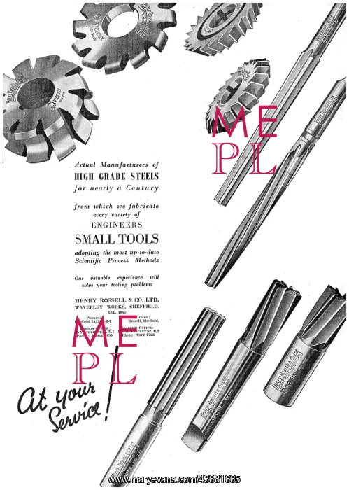 : Rossell - Manufacturers Of Machine Tools, High Grade Steels : Rossell - Manufacturers Of Machine Tools, High Grade Steels