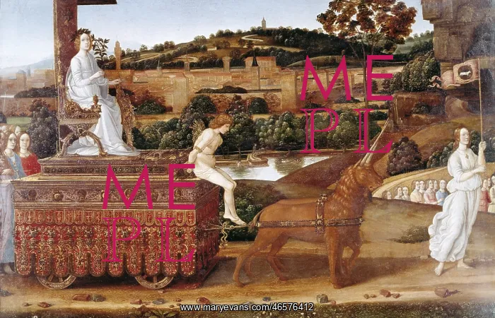 : ROSSELLI, Cosimo (1439-1507). The Triumph of : ROSSELLI, Cosimo (1439-1507). The Triumph of