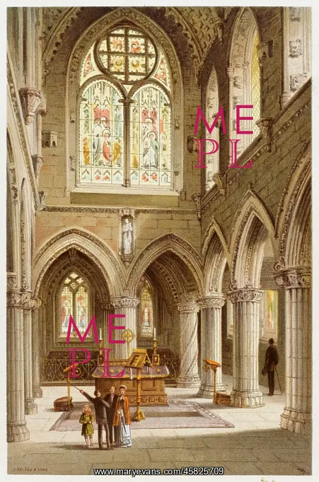 : ROSSLYN CHAPEL 1880S : ROSSLYN CHAPEL 1880S