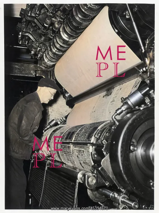  : ROTARY PRESS PLATE PHOTO