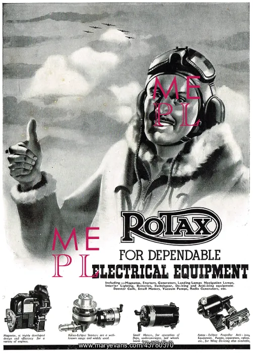  : Rotax Electrical Equipment