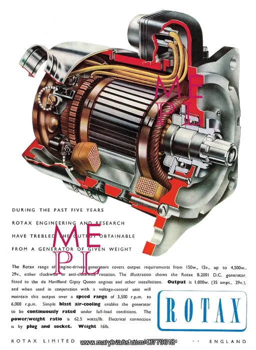  : Rotax Electrical Equipment For Aircraft