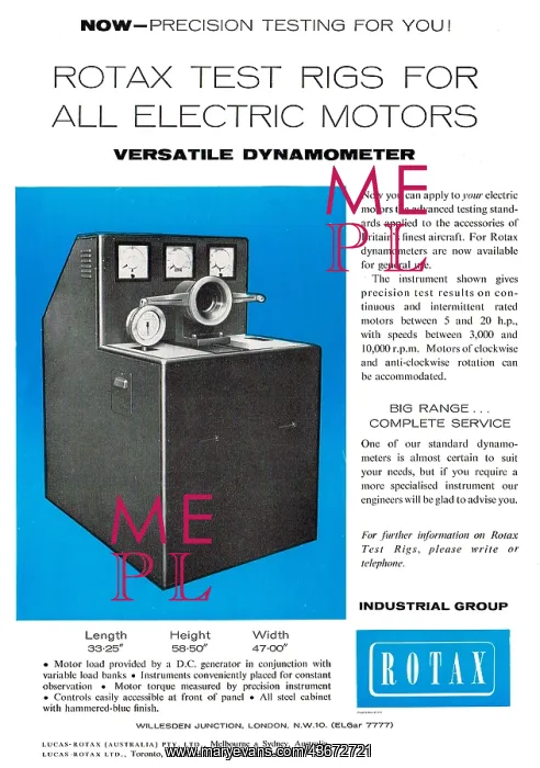 : Rotax Test Rigs For Aircraft Electrical Motors. Dynamometer : Rotax Test Rigs For Aircraft Electrical Motors. Dynamometer