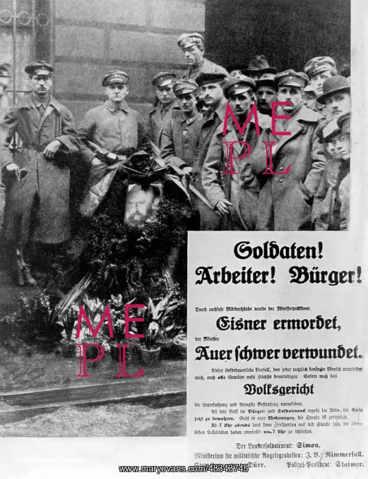 : Rote Arbeiterwehr at the scene of the assassination : Rote Arbeiterwehr at the scene of the assassination
