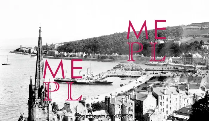  : Rothesay, from Chapel Hill 1900