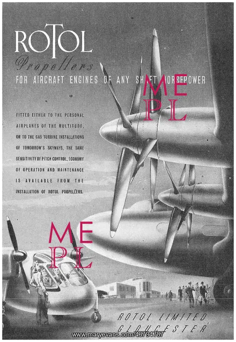 : Rotol Propellers, Accessory Drive Equipment & Components : Rotol Propellers, Accessory Drive Equipment & Components