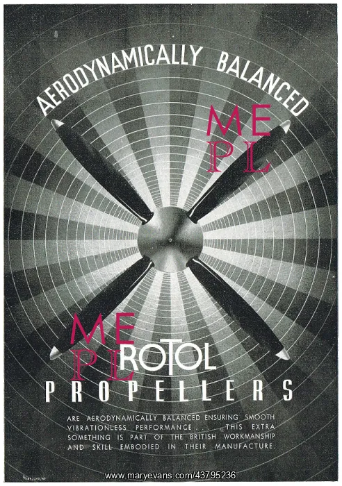 : Rotol Propellers, Accessory Drive Equipment & Components : Rotol Propellers, Accessory Drive Equipment & Components