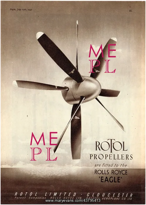 : Rotol Propellers, Accessory Drive Equipment & Components : Rotol Propellers, Accessory Drive Equipment & Components