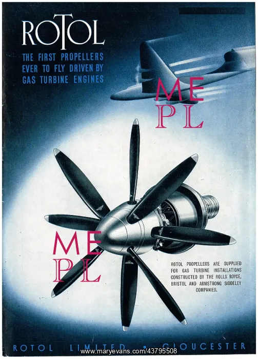 : Rotol Propellers, Accessory Drive Equipment & Components : Rotol Propellers, Accessory Drive Equipment & Components
