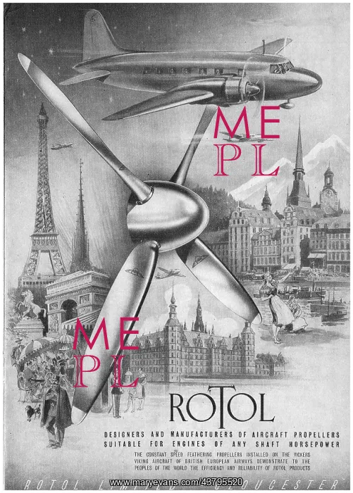 : Rotol Propellers, Accessory Drive Equipment & Components : Rotol Propellers, Accessory Drive Equipment & Components