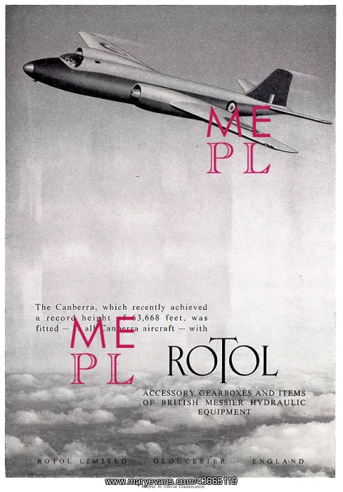  : Rotol Propellers, Accessory Gearboxes & Equipment