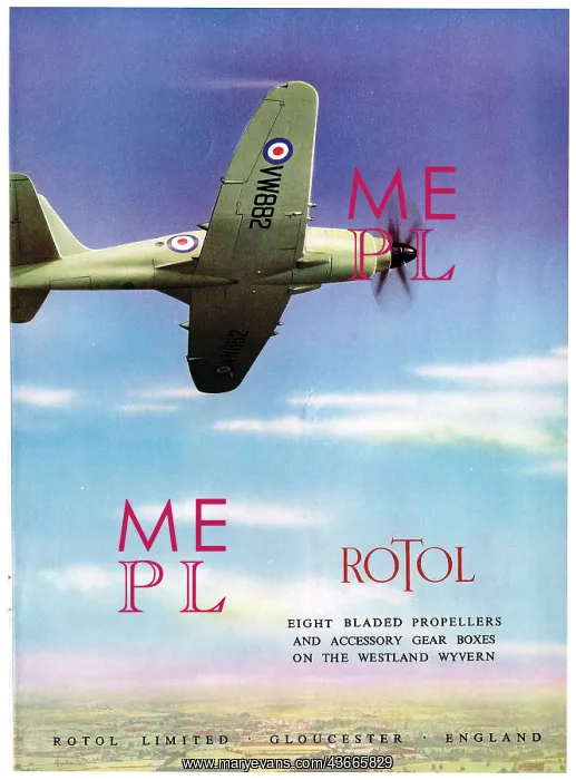  : Rotol Propellers, Accessory Gearboxes & Equipment