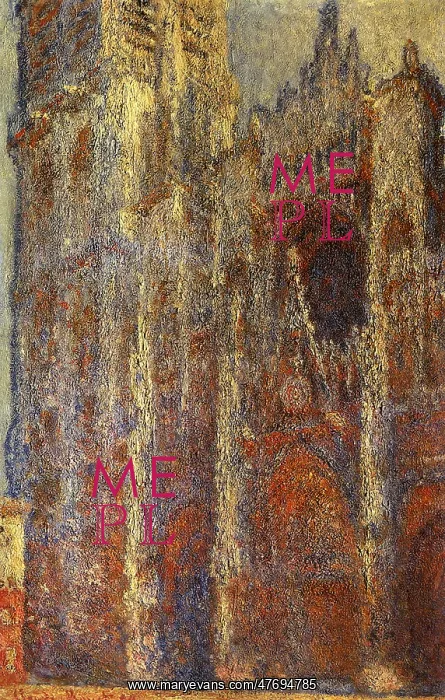  : Rouen Cathedral at Noon, by Monet