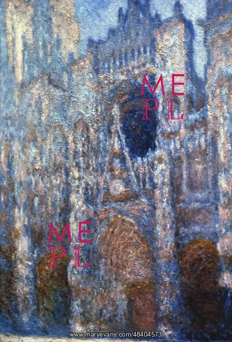: Rouen Cathedral, Sunlight 1894: Claude Monet : Rouen Cathedral, Sunlight 1894: Claude Monet