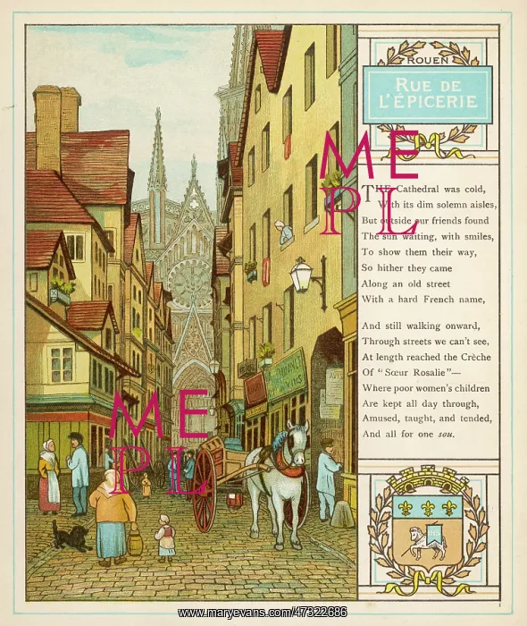  : Rouen - Rue Epicerie 1882