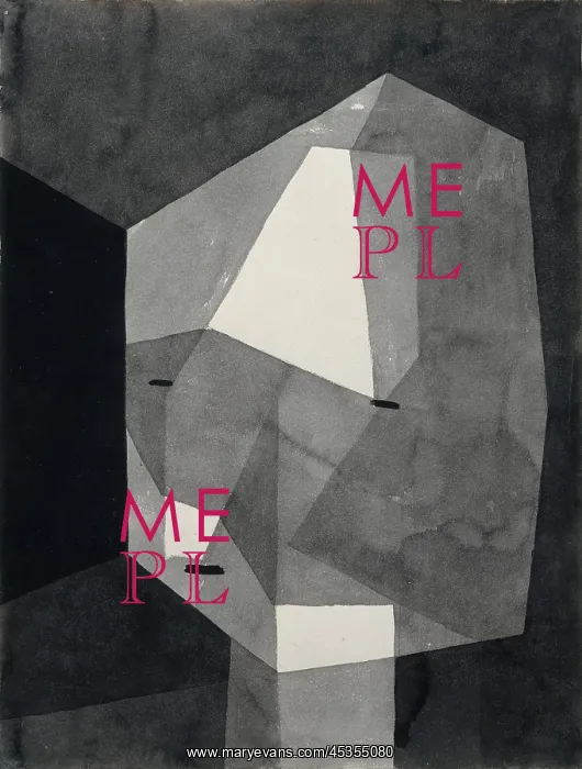 : ROUGH-CUT HEAD, by Paul Klee : ROUGH-CUT HEAD, by Paul Klee
