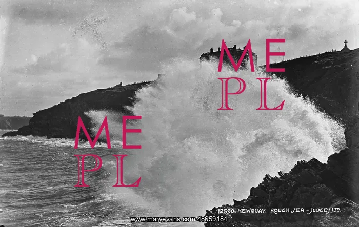 : Rough Sea at Newquay : Rough Sea at Newquay