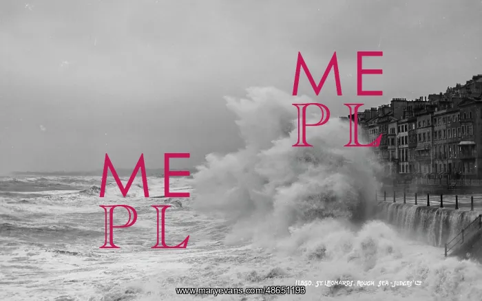 : Rough Sea at St. Leonards : Rough Sea at St. Leonards