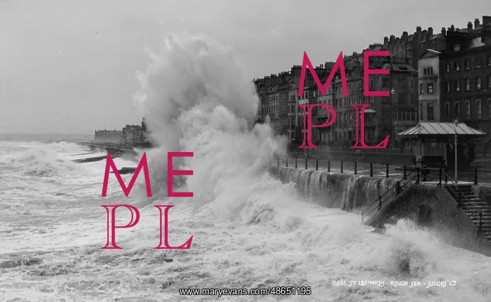 : Rough Sea at St. Leonards : Rough Sea at St. Leonards