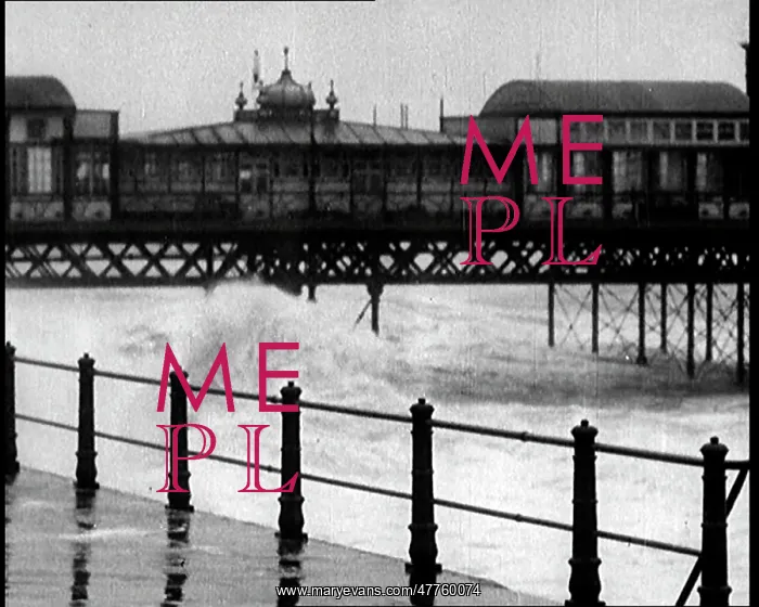: Rough Seas Crashing Around a Seaside Pier : Rough Seas Crashing Around a Seaside Pier