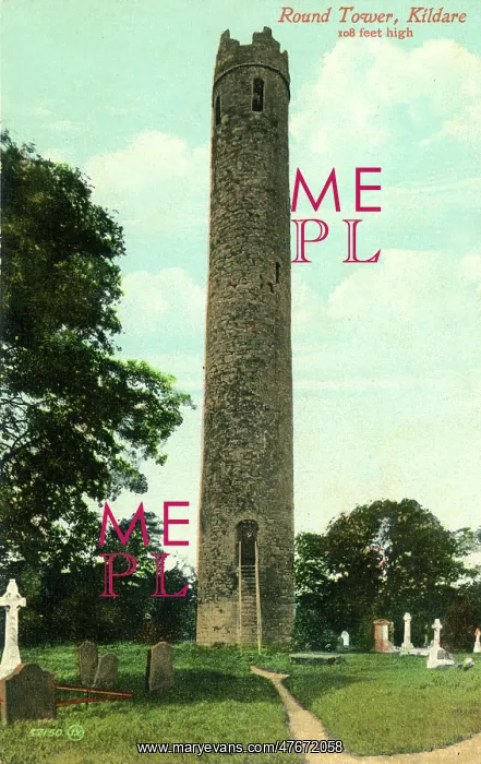 : Round Tower, Kildare, County Kildare, Irish Republic : Round Tower, Kildare, County Kildare, Irish Republic