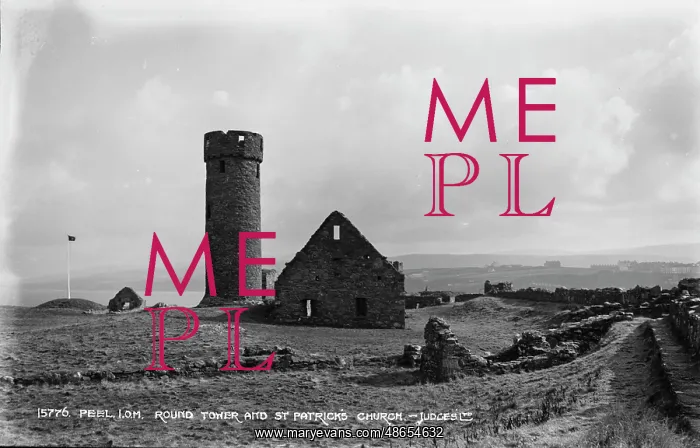 : Round Tower and St. Patrick's Church : Round Tower and St. Patrick's Church