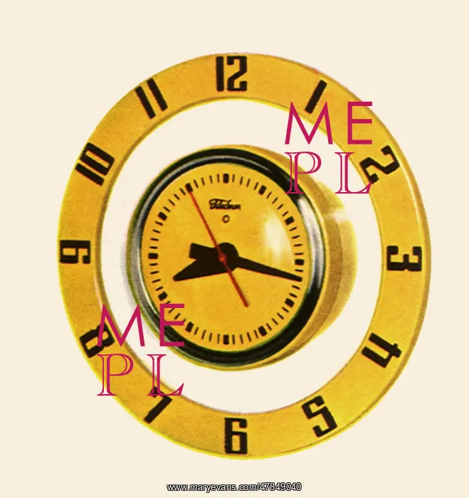 : Round Yellow Wall Clock : Round Yellow Wall Clock