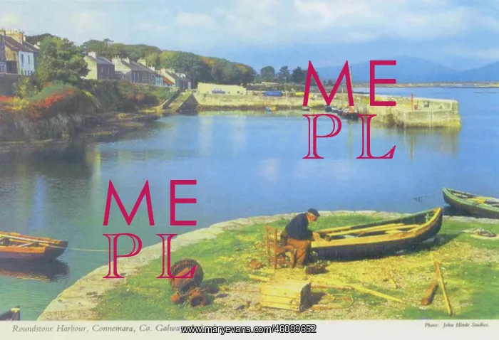 : Roundstone Harbour, Connemara, County Galway, Ireland : Roundstone Harbour, Connemara, County Galway, Ireland