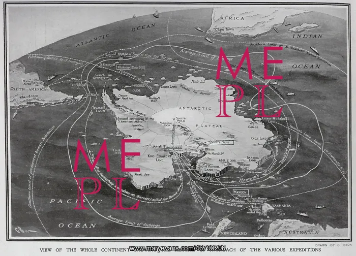 : Route taken to the South Pole by different expeditions : Route taken to the South Pole by different expeditions