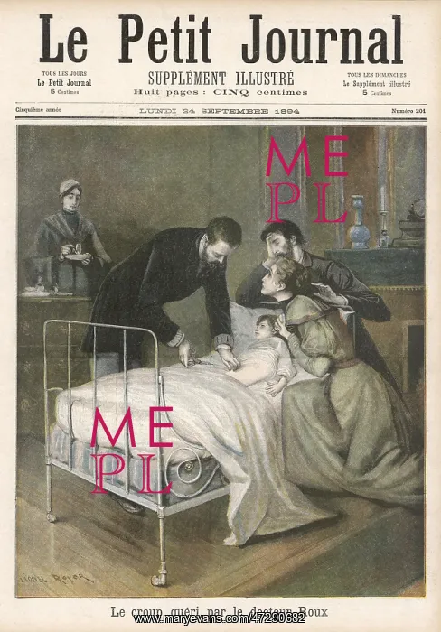: ROUX / CURE FOR CROUP / 1894 : ROUX / CURE FOR CROUP / 1894