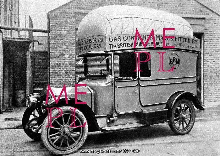 : Rover car with fitted Coal-Gas installation : Rover car with fitted Coal-Gas installation