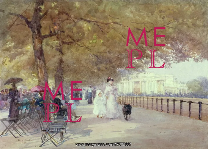 : The Row, Hyde Park Corner ' 1893 : The Row, Hyde Park Corner ' 1893