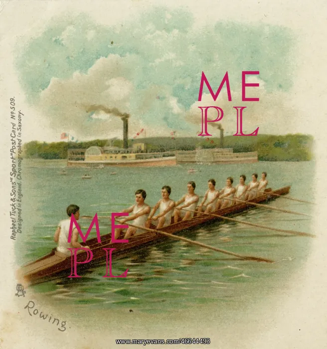 : US Rowing Eight on the Mississippi River : US Rowing Eight on the Mississippi River