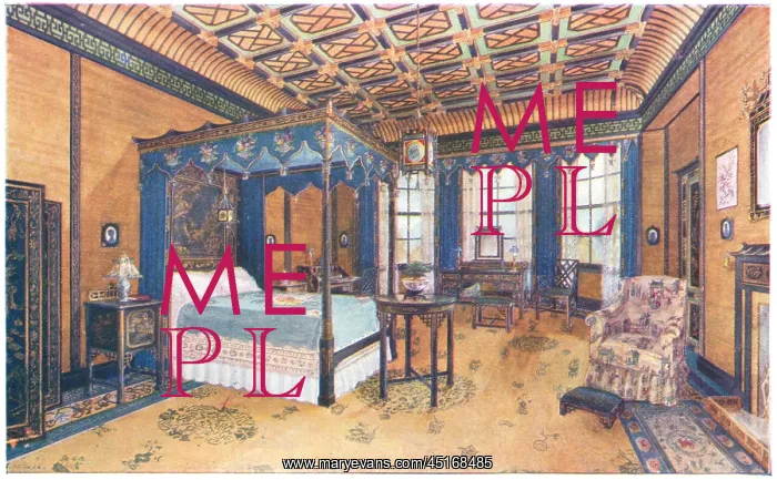 : Rowley Hall Chinese Bedroom : Rowley Hall Chinese Bedroom
