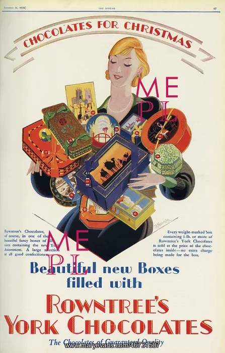 : Rowntree's Chocolate Advertisement : Rowntree's Chocolate Advertisement