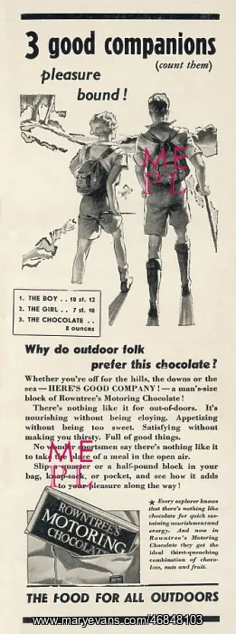 : ROWNTREES CHOCOLATE AD : ROWNTREES CHOCOLATE AD