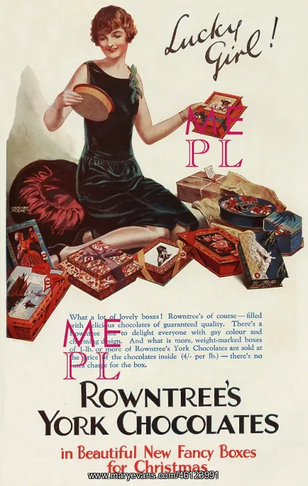  : Rowntree's York Chocolates advertisement