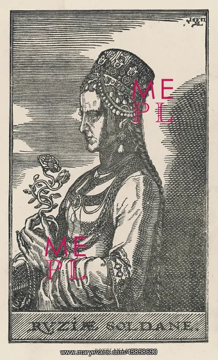  : ROXELANA wife of Ottoman Sultan Suleiman I, the Magnificent