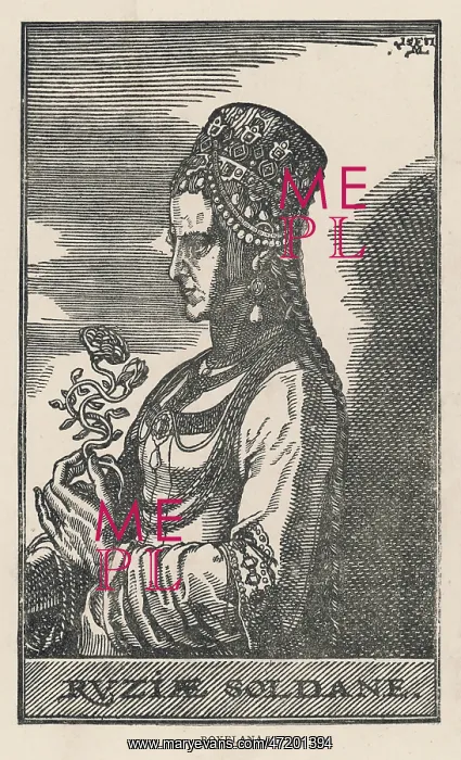  : ROXELANA wife of Ottoman Sultan Suleiman I, the Magnificent