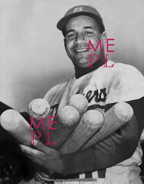 : Roy Campanella, catcher for the Brooklyn Dodgers : Roy Campanella, catcher for the Brooklyn Dodgers