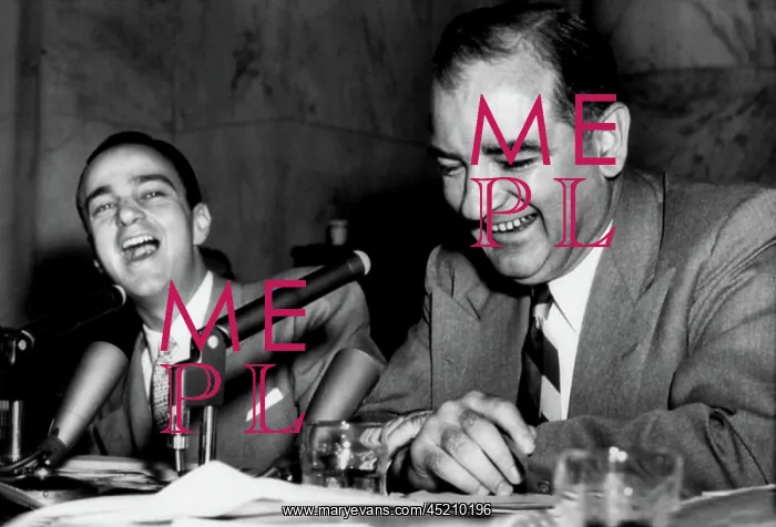 : Roy Cohn and Joseph McCarthy, 4 / 30 / 54, at ? : Roy Cohn and Joseph McCarthy, 4 / 30 / 54, at ?