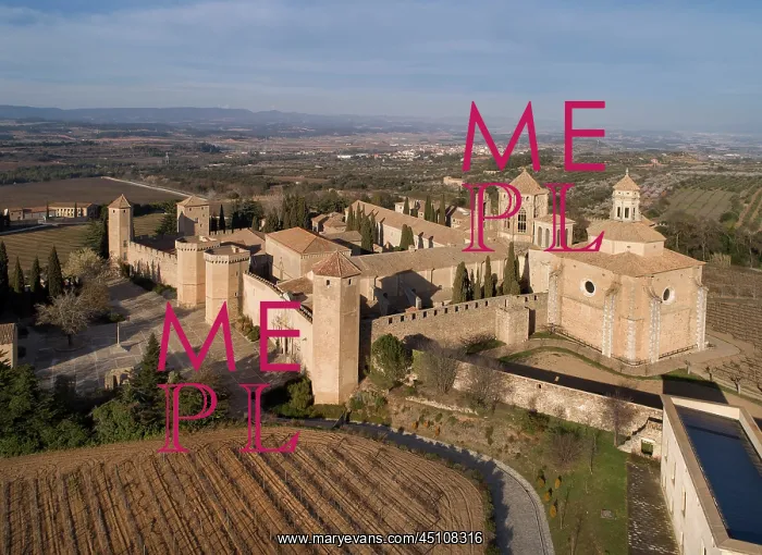 : Royal Abbey of Santa Maria de Poblet, Conca de : Royal Abbey of Santa Maria de Poblet, Conca de